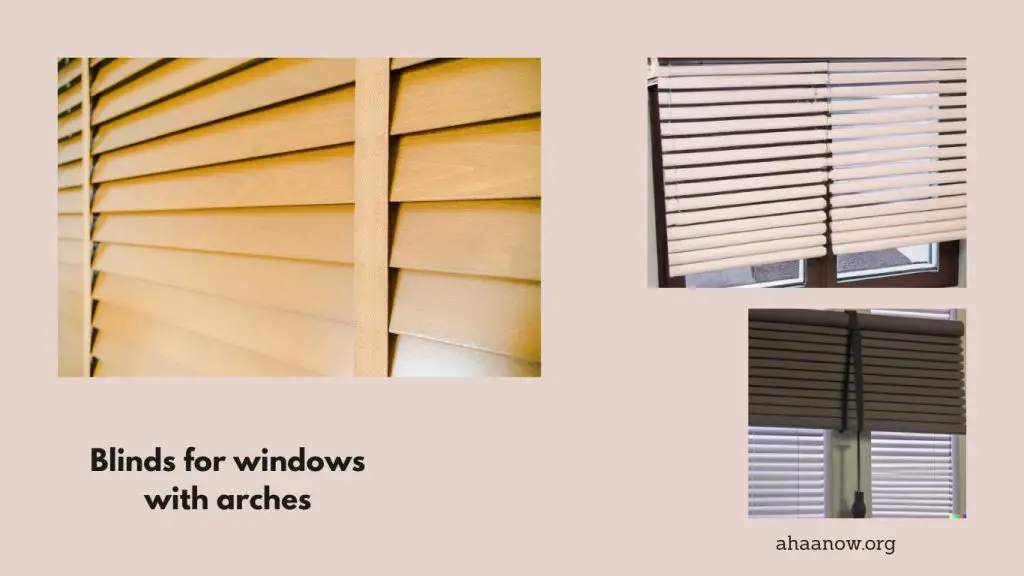 Blinds for windows with arches 