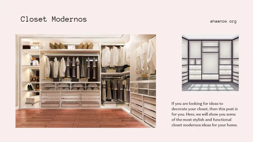 Closet Modernos 