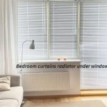 curtains radiator under window