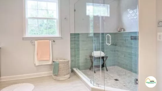 Curbless Showers with Glass Doors